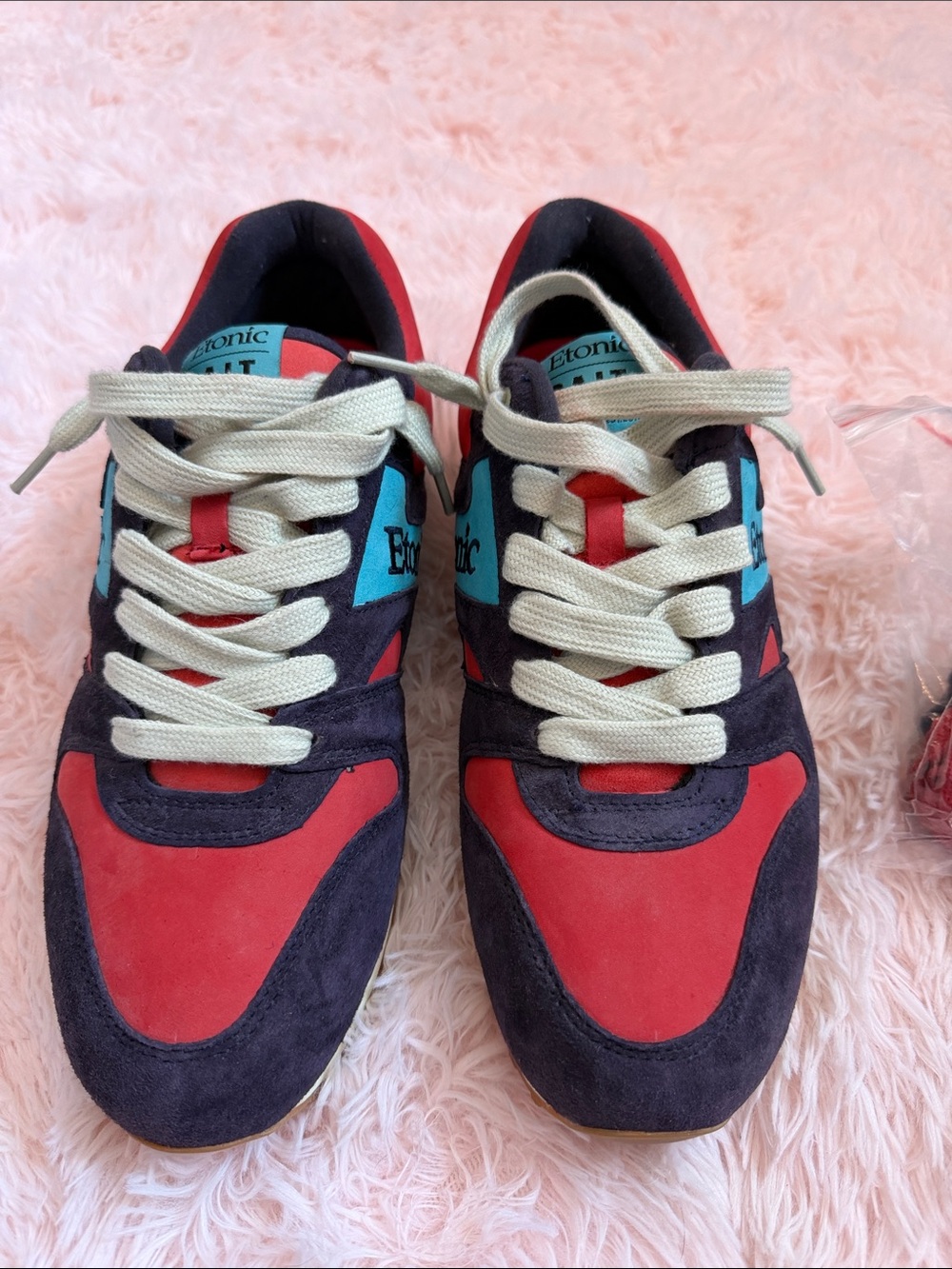 Etonic Men’s Red & Navy Lace-Up Sneakers